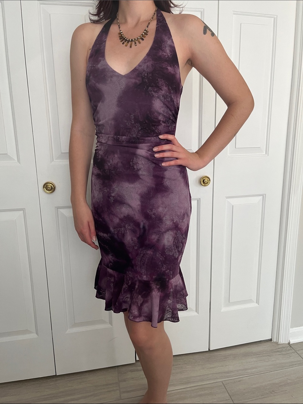 City Triangles vintage halter dress